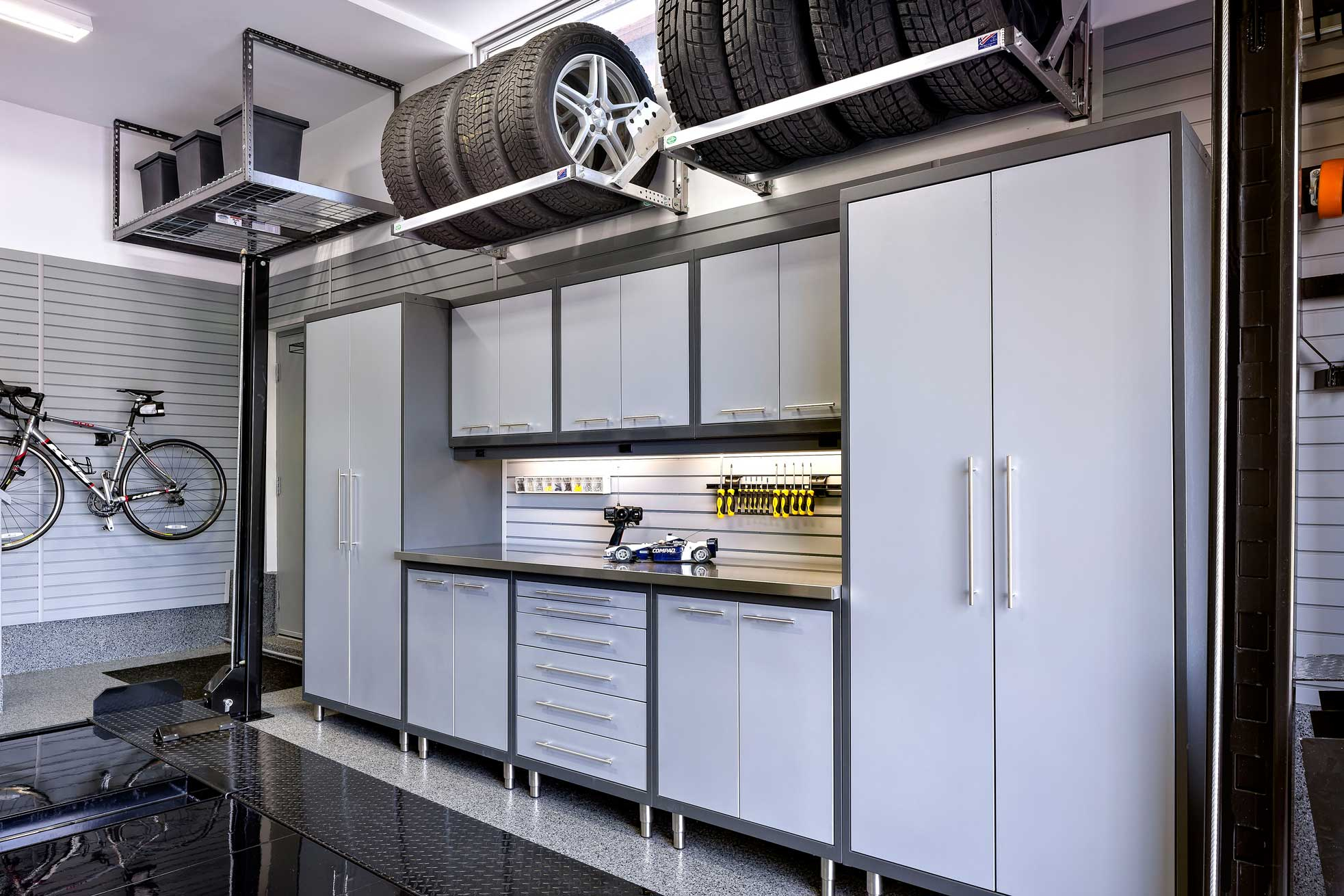 Beyond Storage Clever 2-Car Garage Interior Design Concepts