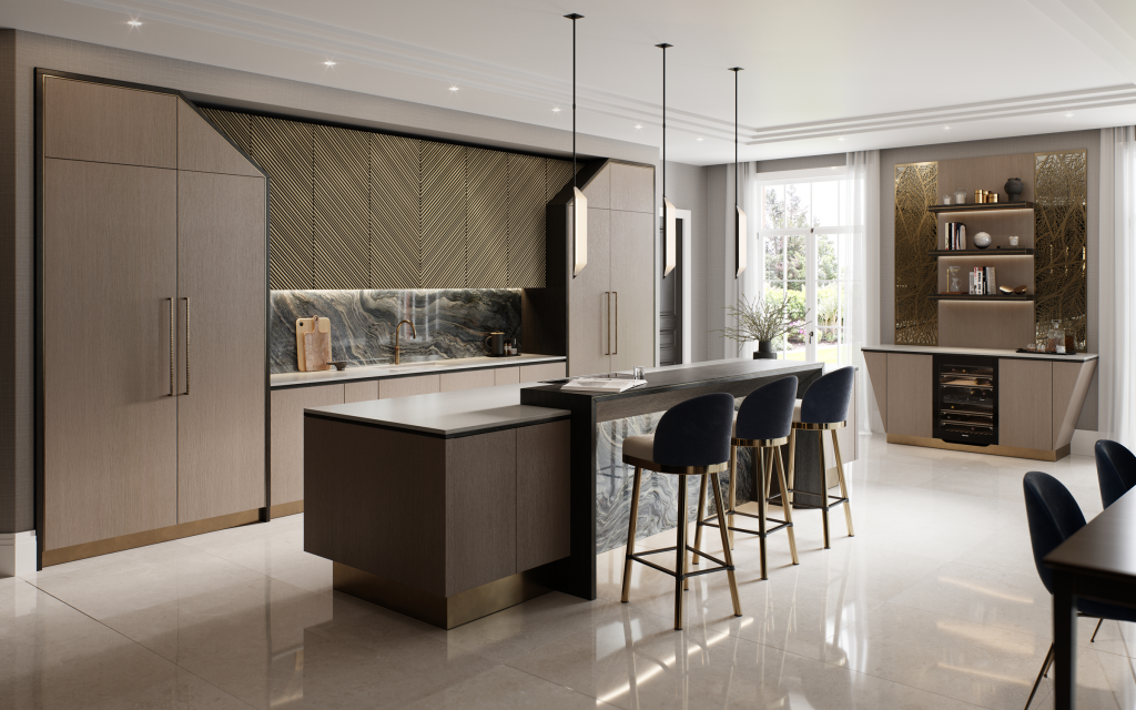 A Serene &amp;Amp; Calm Contemporary Kitchen Design | Extreme Design in