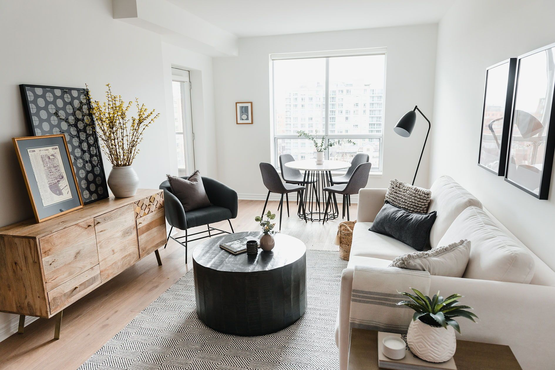 Making a Big Impact in a Small Living Room