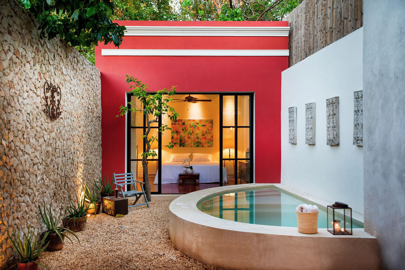 A Stylishly Renovated Mexican Home Combines Contemporary And ... throughout Mexican Home Design Ideas