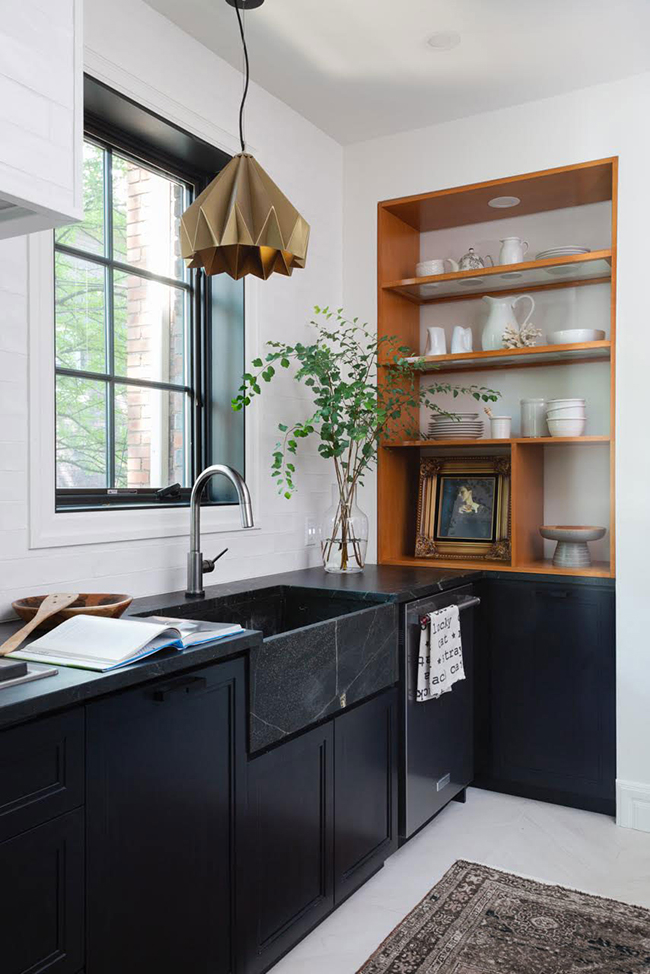 A Timeless Black And White Kitchen for Mastering the Art of Timeless Black and White Kitchen Design