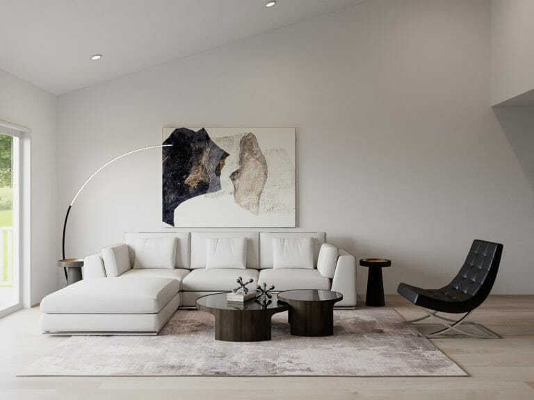 All-White Interiors: Design Secrets To Nail The Look - Decorilla Online ... throughout Interior Design Ideas White