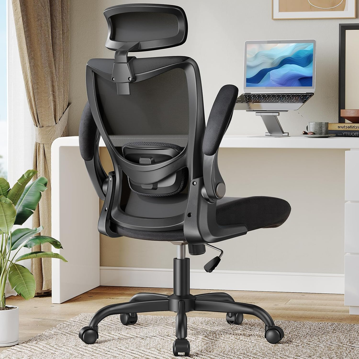 Amazon.com: Huanuo Ergonomic Office Chair, High Back Desk Chair With ... for