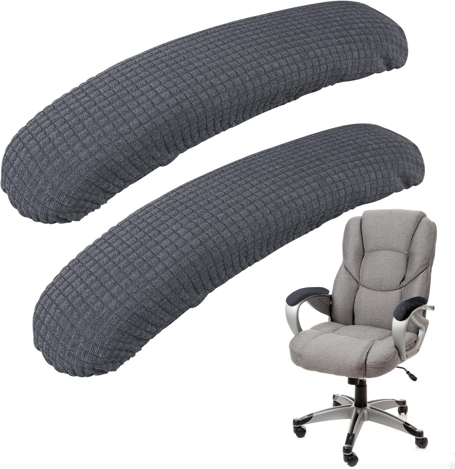 Amazon.com: Kalione Chair Arm Covers, Removable Office Chair Cover ... regarding A Deep Dive into the Different Types of Office Chair Arm Covers Available