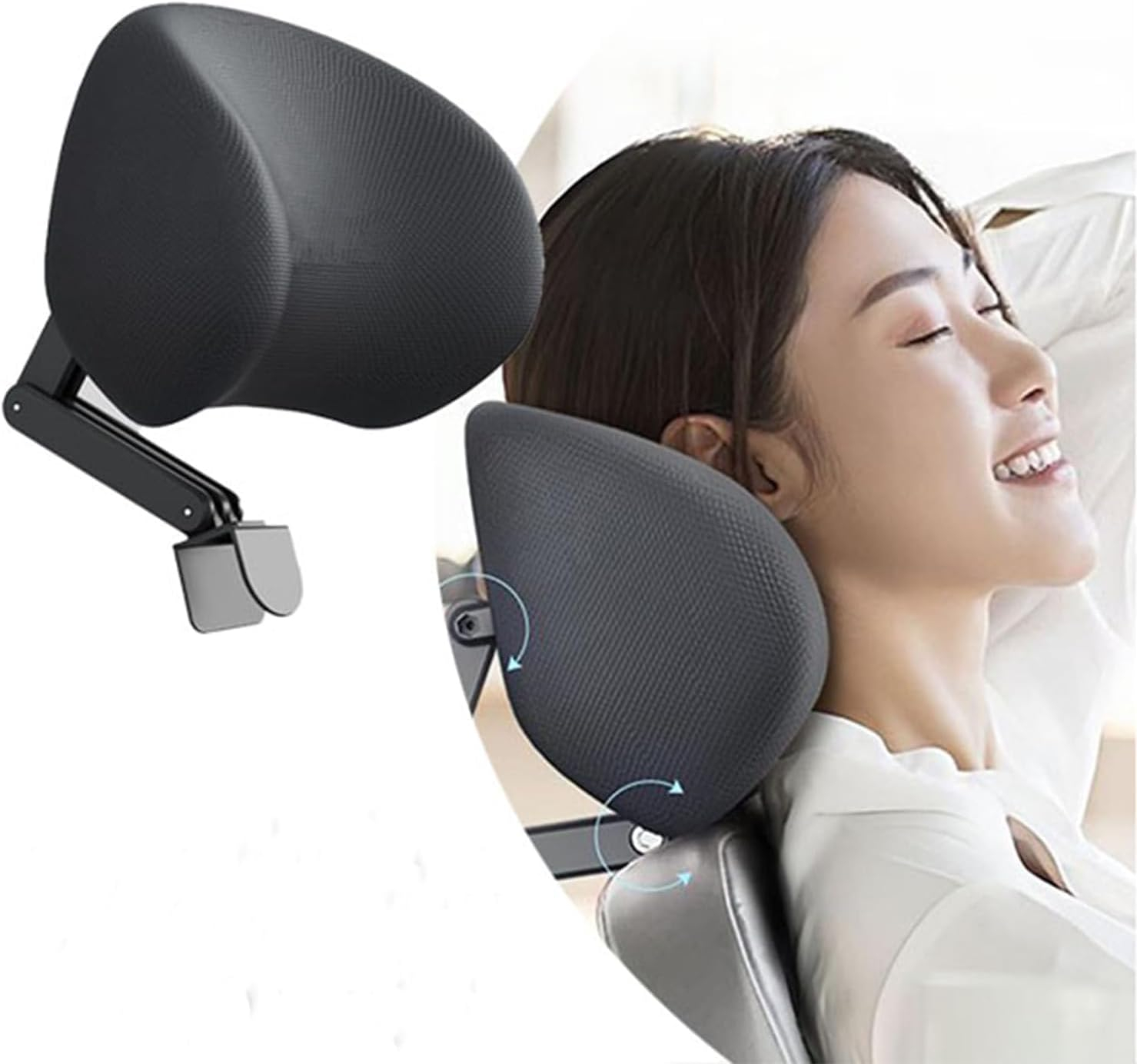 Amazon.com: Quincry Memory Foam Headrest Attachment For Office Chair ... within
