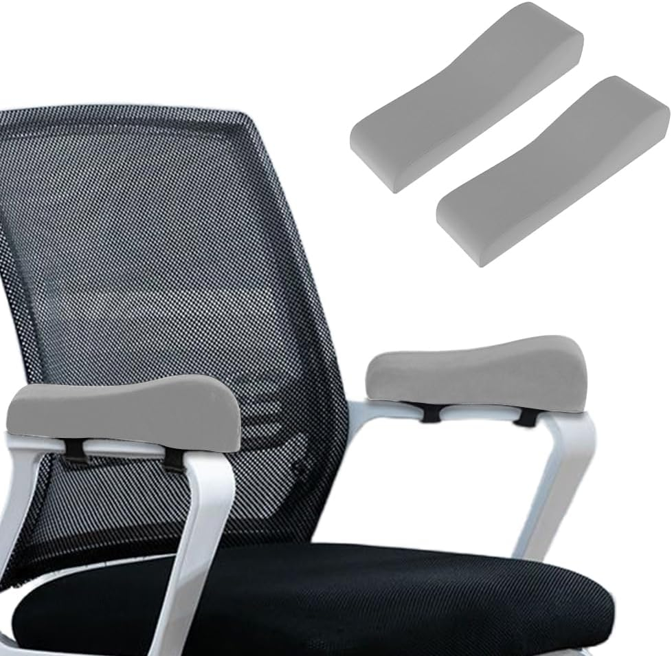 Amazon.com: Shapeazy 2 Pack Office Chair Armrest Pads Covers,Arm Rest ... regarding From Worn Out to Wonderful Enhancing Office Chairs with Arm Covers