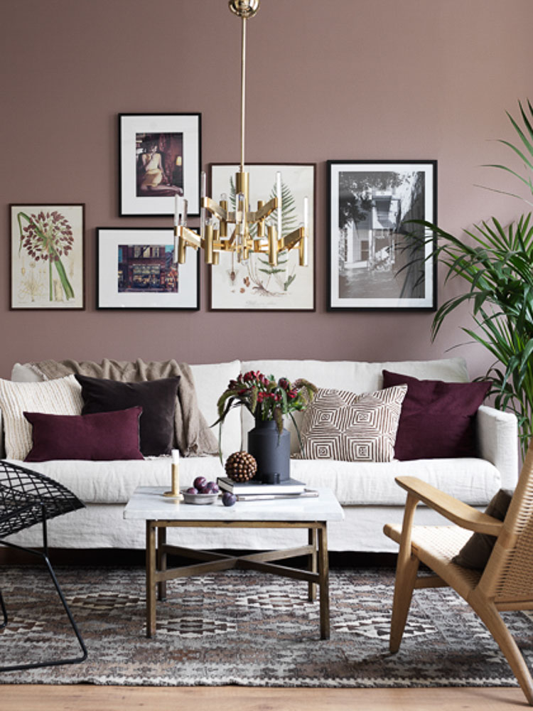 An Easy Way To Add Warm Into The Home Is To Decorate With Burgundy ... pertaining to Beyond Beige Discovering the Richness of Grey and Burgundy Interiors