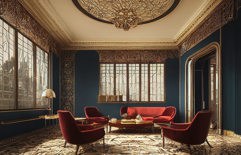 Art Deco Interior Design: Exploring The Glamour in Art Deco Interior Design A Look at Iconic Motifs and Palettes