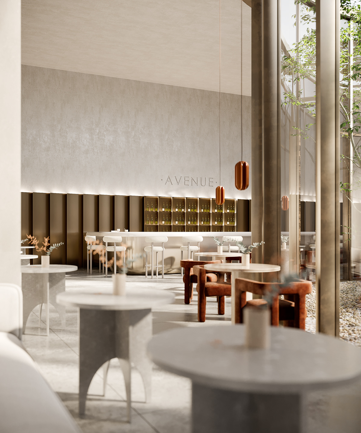 Avenue Restaurant :: Behance in The Art of Intimacy Designing Welcoming Small Restaurant Spaces