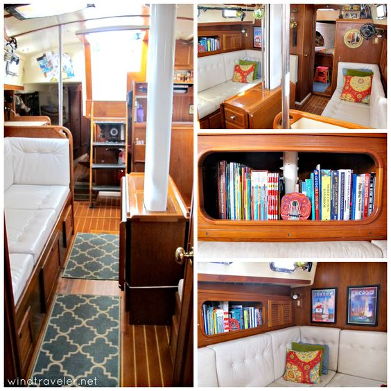 Beautiful And Comfortable Boat Interior Designs To Make Your Mouth ... inside Boat Interior Design Ideas