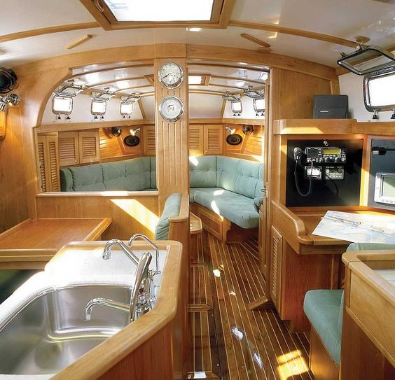 Beautiful And Comfortable Boat Interior Designs To Make Your Mouth ... within The Art of the Nautical Interior Designing Your Dream Yacht