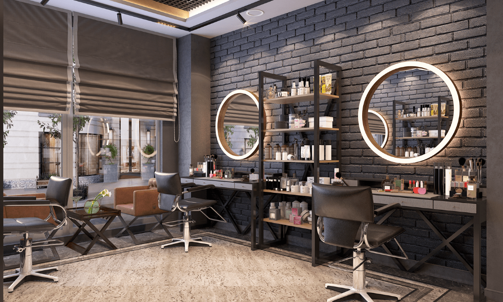 Beauty Salon Interior Design. On Behance | Salon Interior Design ... in