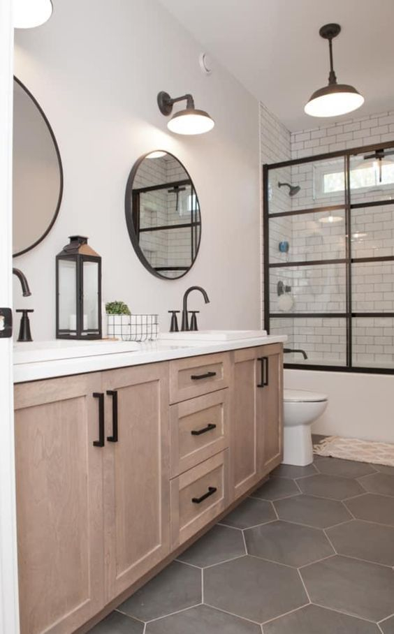 Before And After A Fresh Redo Makes This Windowless Bathroom Look ... intended for From Drab to Fab Essential Bathroom Design Ideas You Need to Know
