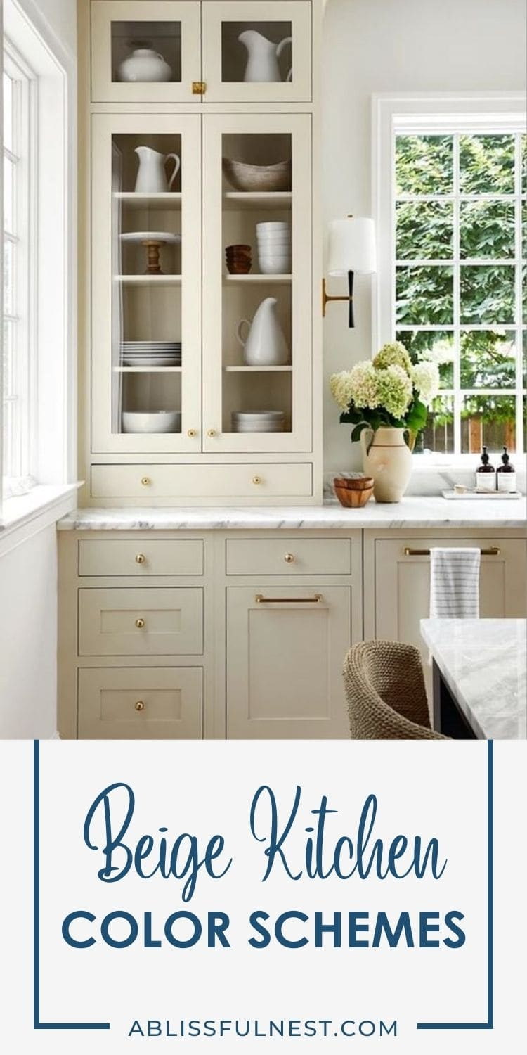 Beige Kitchen Color Schemes | A Blissful Nest for