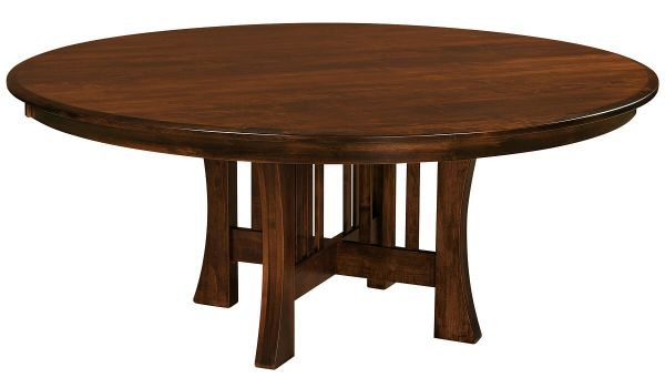 Berkshire Round Butterfly Leaf Table - Countryside Amish Furniture inside