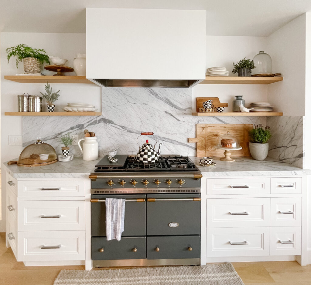 Best 30+ Open Shelf Kitchen Ideas For Maximizing Storage And Style with Creating a Cohesive Look with Black Kitchen Appliances