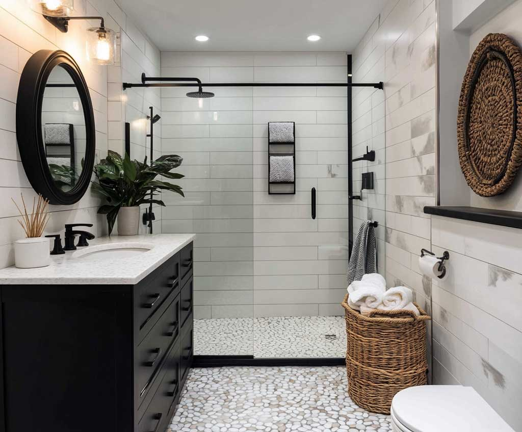 Black And White Bathroom Design 30 Black And White Bathroom Design with