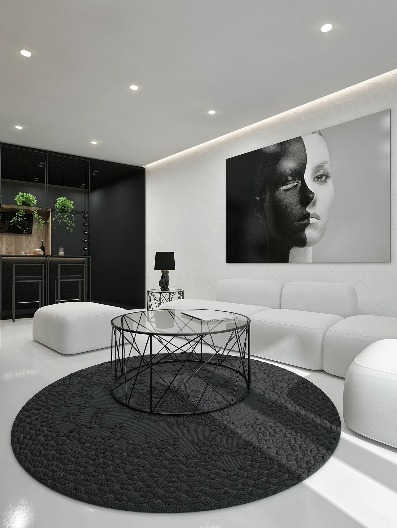 Discovering the Power of Black and White in Modern Interior Design