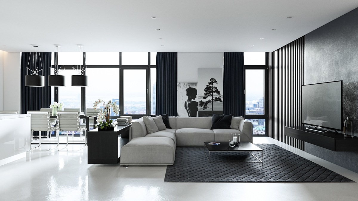 Chic and Sophisticated Black and White Decor Ideas
