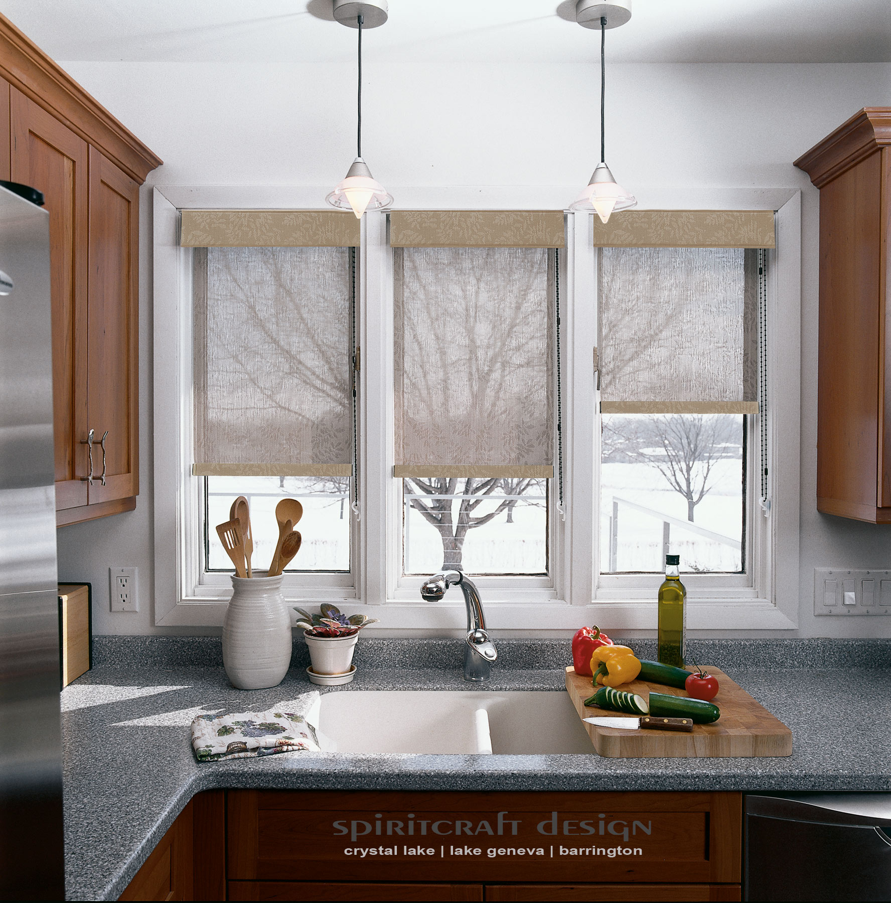 Blinds And Shades Graber, Hunter Douglas Crystal Lake, Barrington, Il for Elevate Your Kitchen Design with These Contemporary Window Treatments