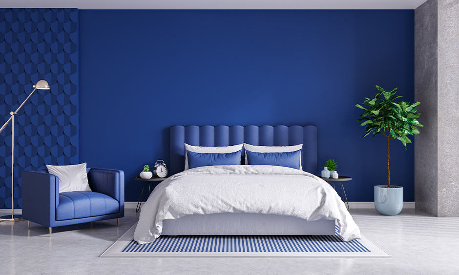 Blue And White Bedroom Designs | Design Cafe pertaining to
