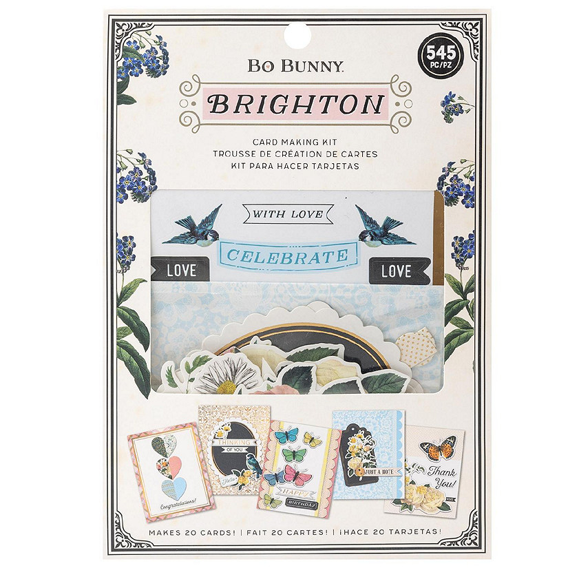 Bobunny Brighton Card Kit-Makes 20 Cards | Oriental Trading for