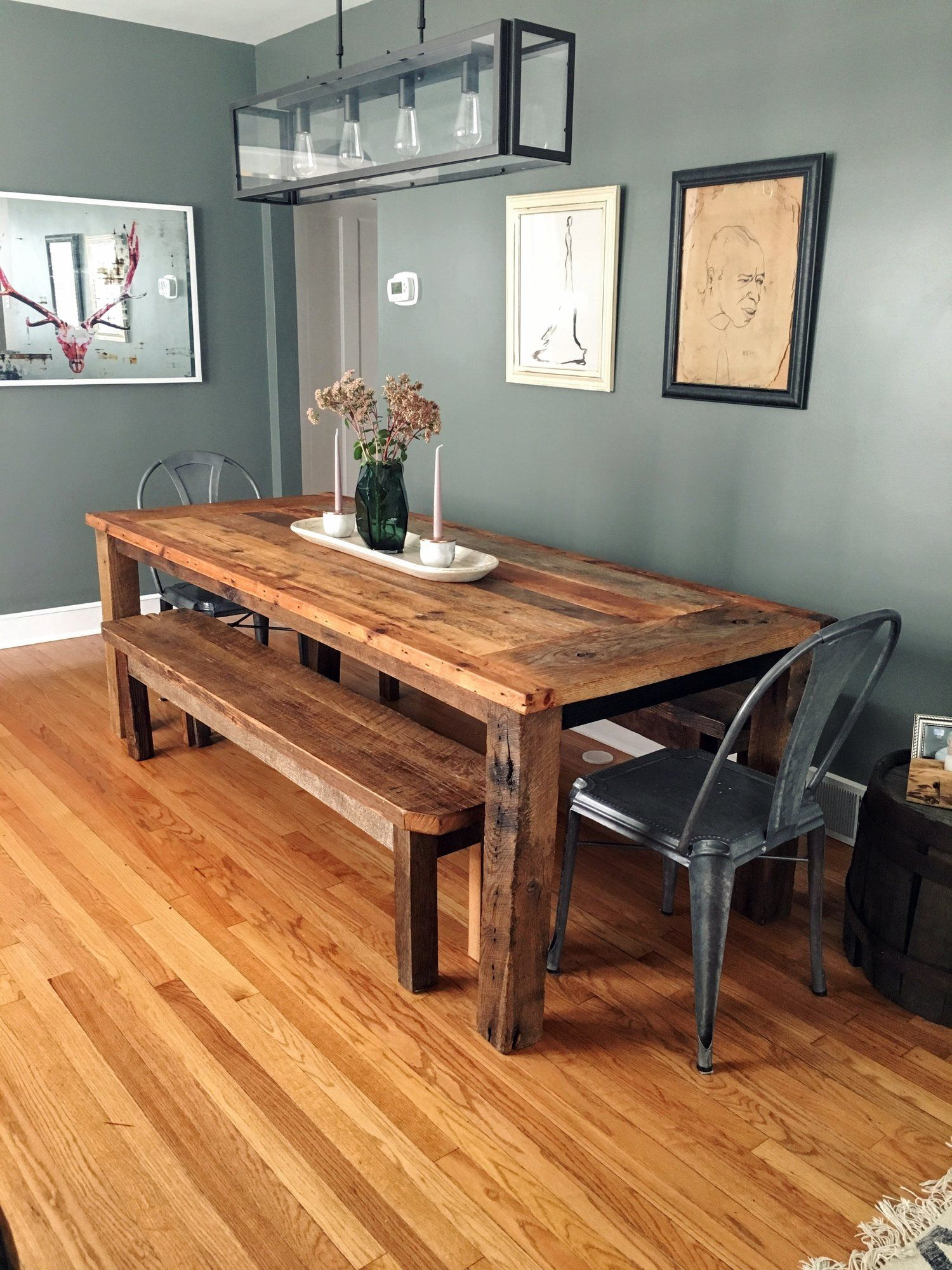 Transform Your Dining Space with a Reclaimed Barn Wood Table