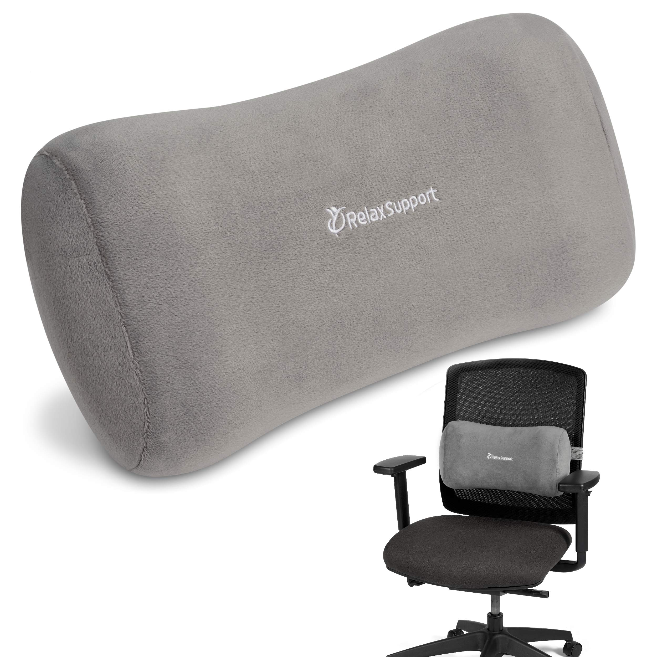 Buy Relax Support Office Chair Back Support Pillow Rs11-X Lumbar ... throughout