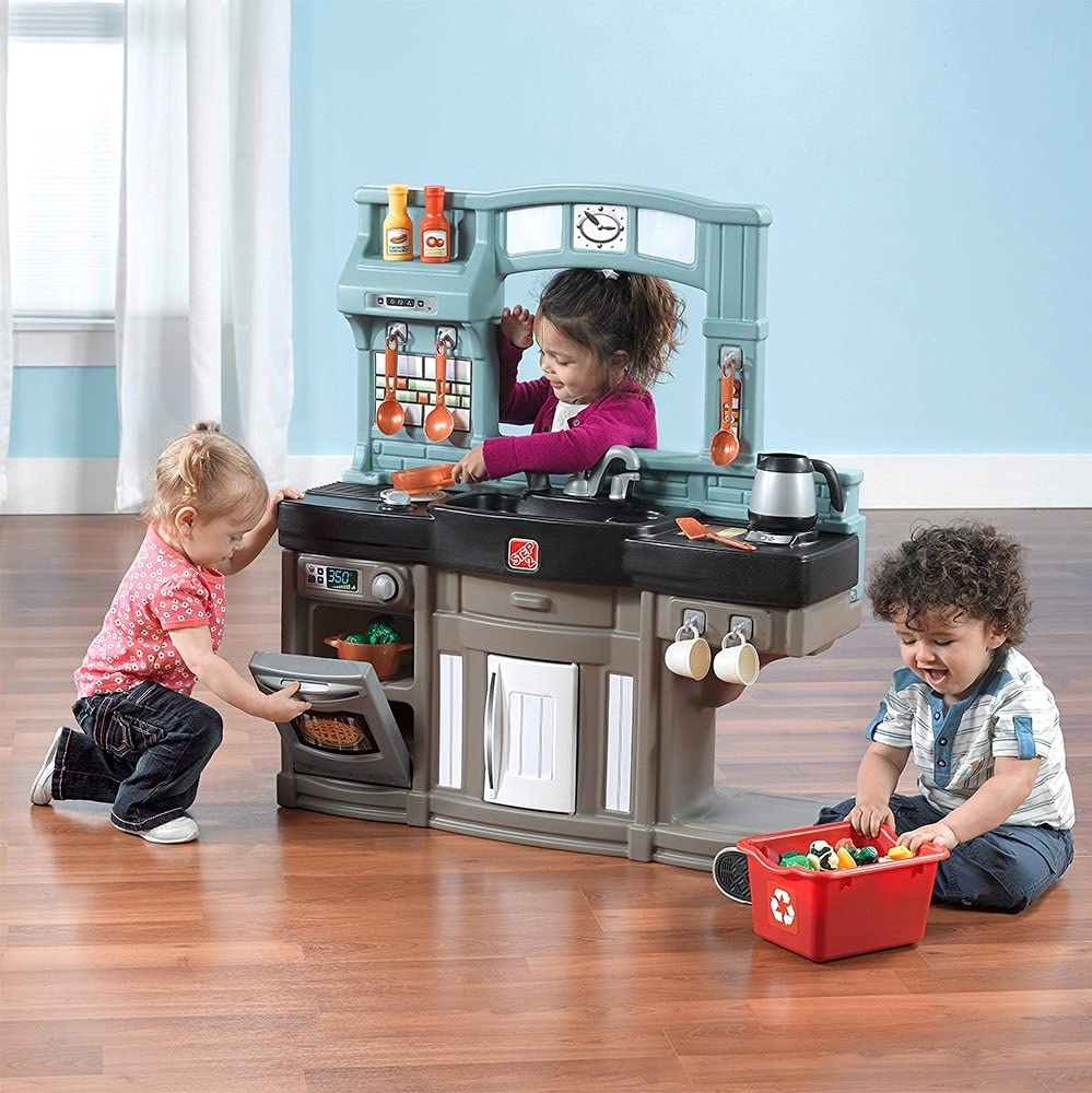 Buy Step2 Best Chefs Kitchen Playset | Kids Play Kitchen With 25-Pc Toy ... in