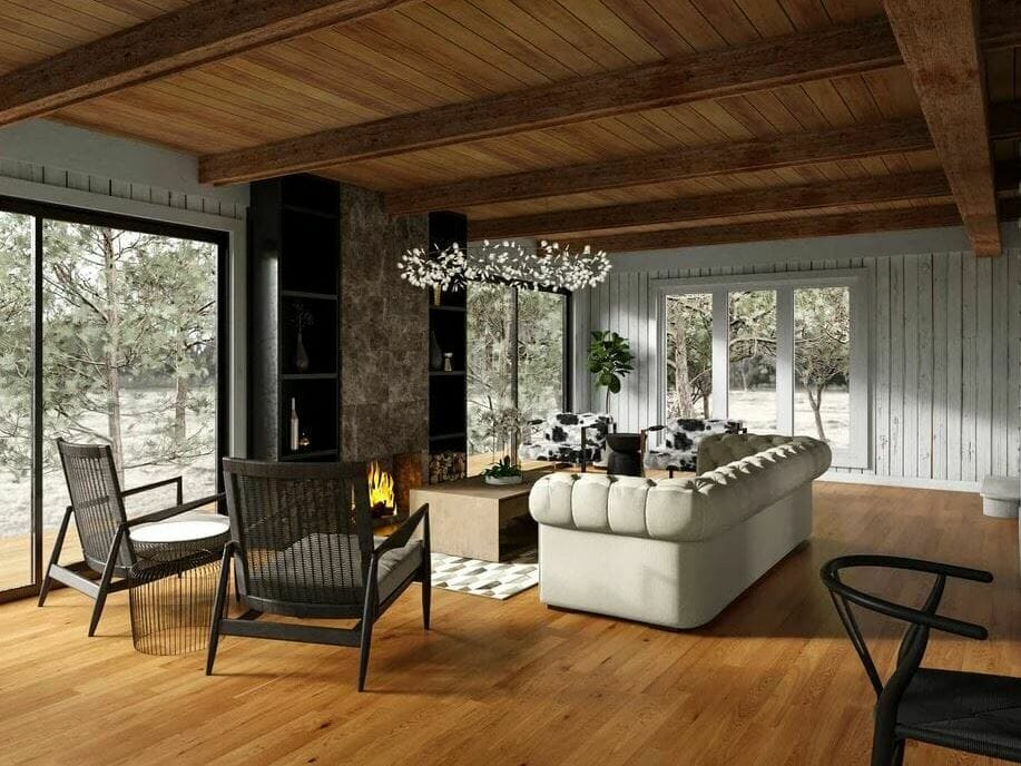 Cabin Interior Design: Tips To Create A Modern Cabin Interior intended for Modern Cabin Interior Design Ideas
