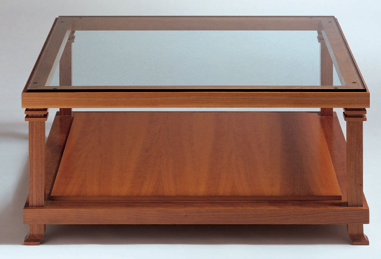 Cherry Wood Coffee Table With Glass Top | Glass Top Coffee Table ... regarding Cherry Wood Coffee Table With Glass Top