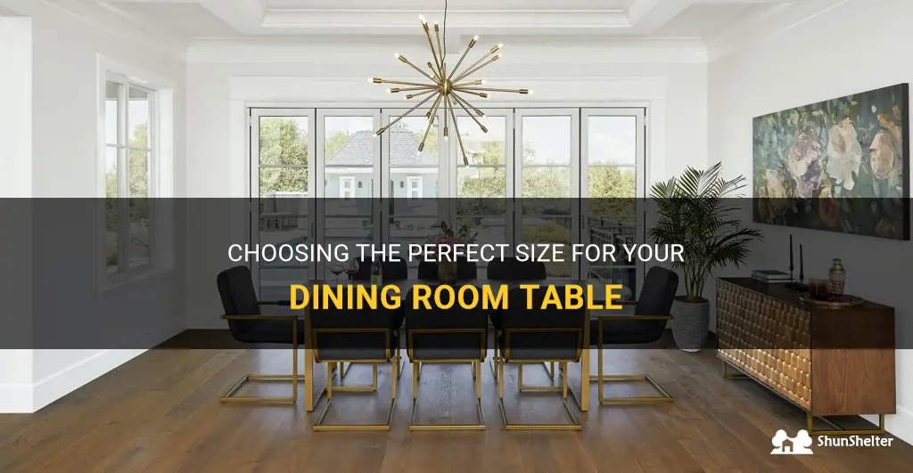 Choosing The Perfect Size For Your Dining Room Table | Shunshelter with regard to Your Dining Room Table Sizing Success A Step-by-Step Approach