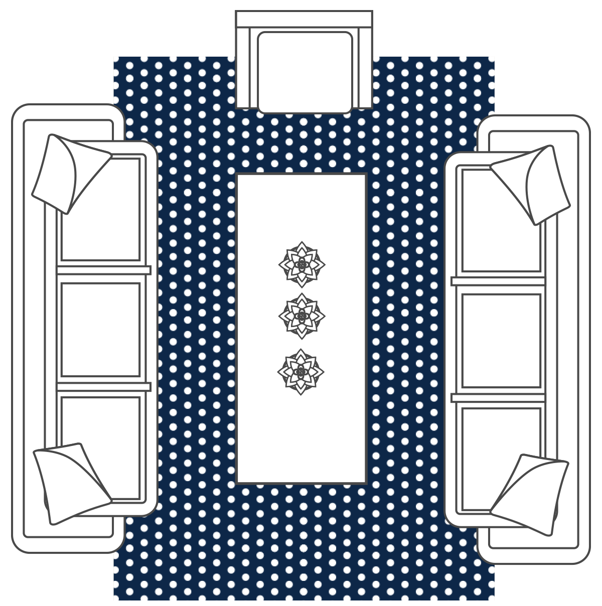 Choosing The Rug Size For Your Living Room Or Entryway | Carpet One ... pertaining to Your Living Room's Foundation The Art of Selecting a Statement Rug
