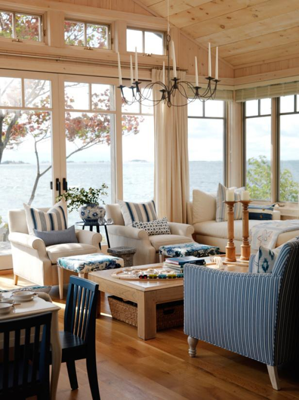 Coastal Living Room Ideas | Hgtv for