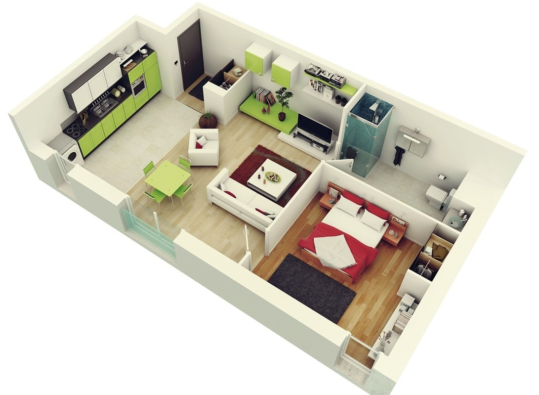 The Art of Small Space Living Beautiful Design Ideas for 1 Bedroom Apartments