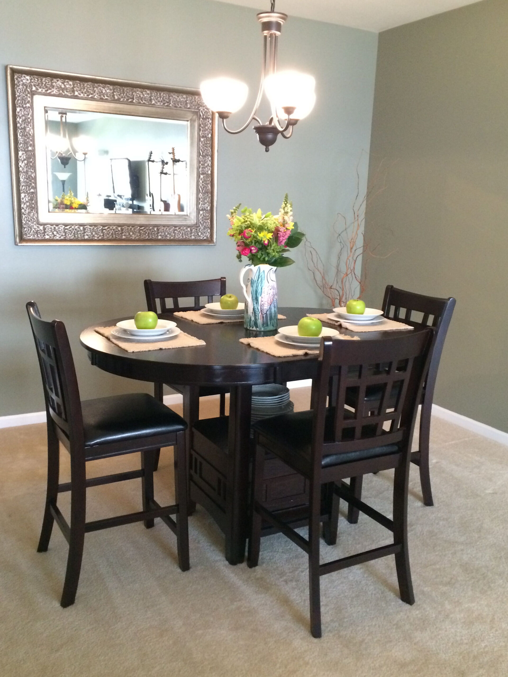 Colorful Dining Table Staging inside Transform Your Home with the Right Stage Dining Room Table