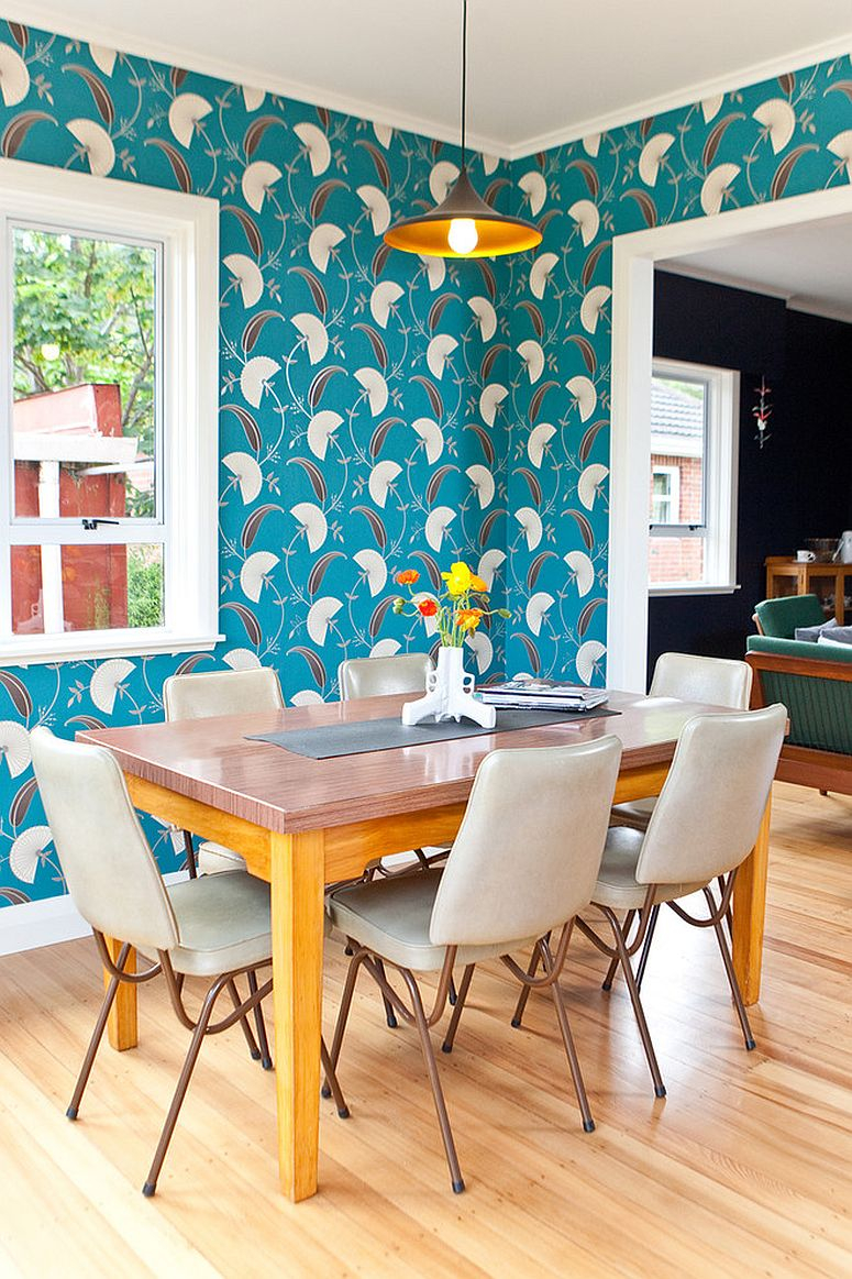 Colorful Zest: How To Add Retro Glam To Your Dining Room with regard to