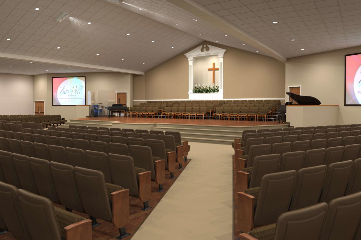 Contemporary/Modern Renovations, Church, Sanctuary throughout A Place for Everyone Crafting Welcoming and Functional Church Interiors