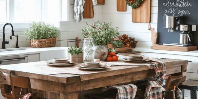 Cozy Essentials For Your Dream Farmhouse Kitchen – Redboth.com for