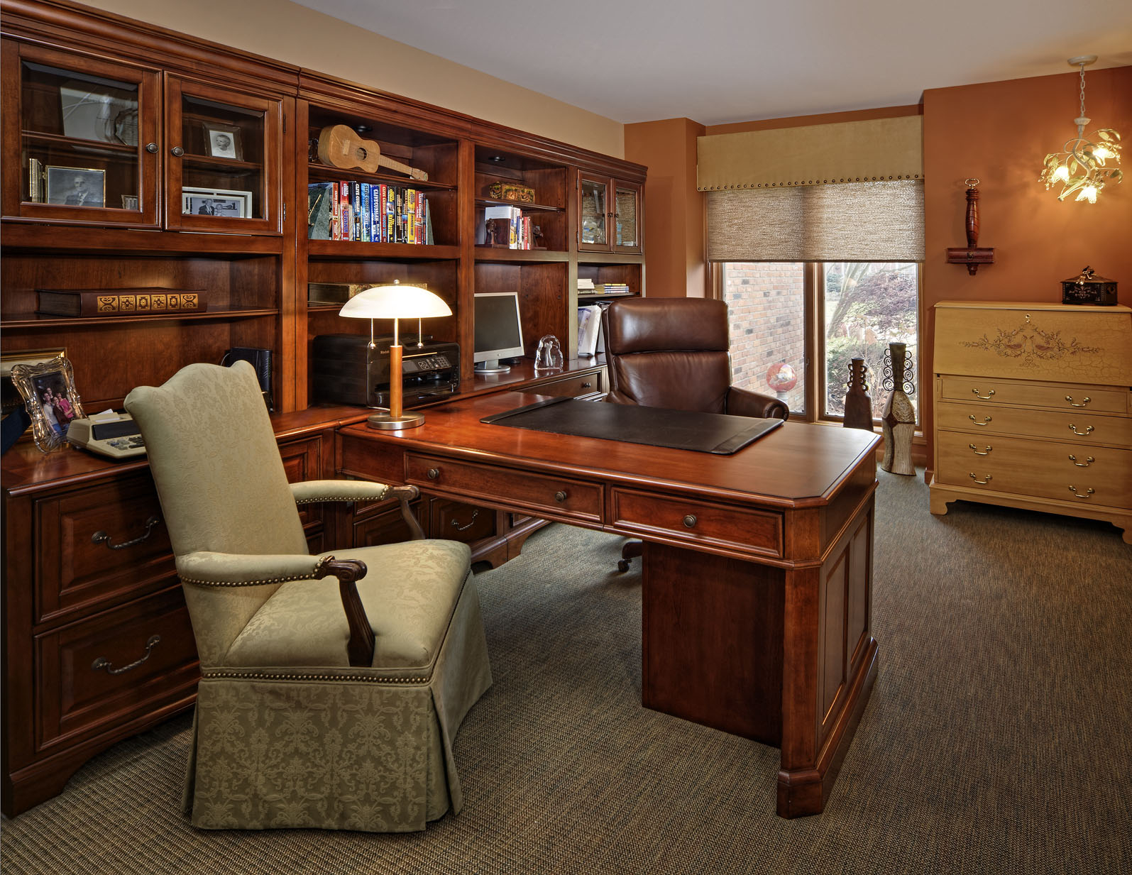 Cozy Workspaces: Home Offices With A Rustic Touch pertaining to