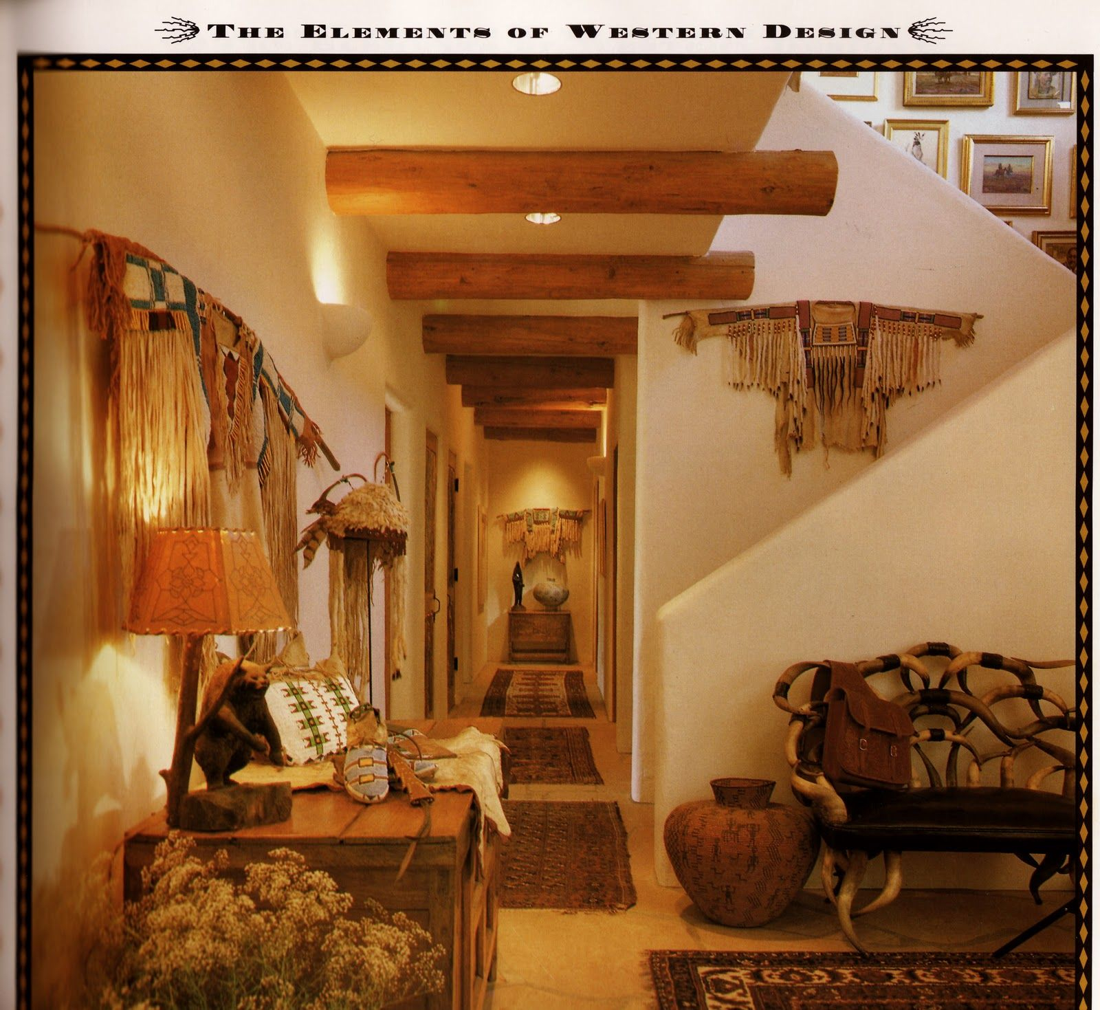 Create A Warm Ambiance With Southwest Decorations Home Inspired By The ... inside