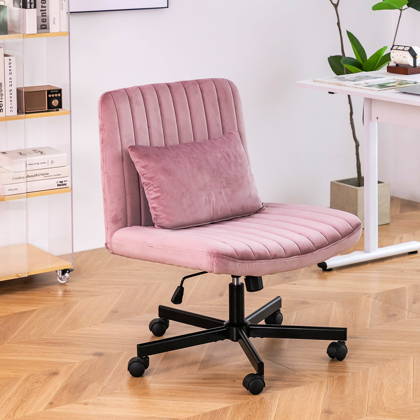 Criss Cross Chair, Office Chair Cross Legged With Wheels, Armless ... in Unlocking Comfort The Truth About Office Chair Criss Cross