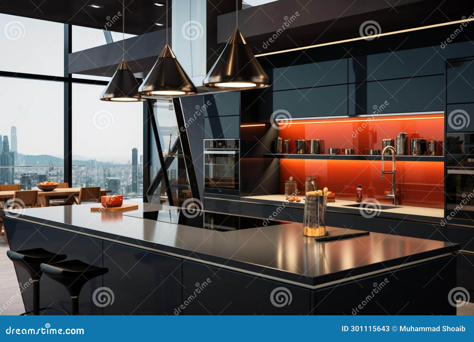 Culinary Elegance The Beauty Of A Modern Kitchen Designed For ... intended for