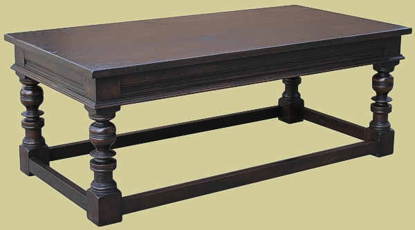 Dark Oak Coffee Table | Handmade In England | Bespoke Occasional Furniture with Dark Wood Coffee Tables Uk