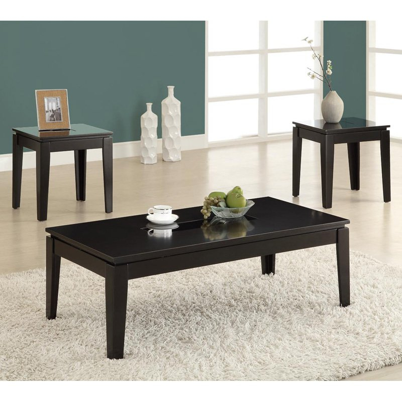Dark Wood Coffee Table Set Furnitures | Roy Home Design with Styling Tips for Showcasing Your Dark Wood Coffee Table Set