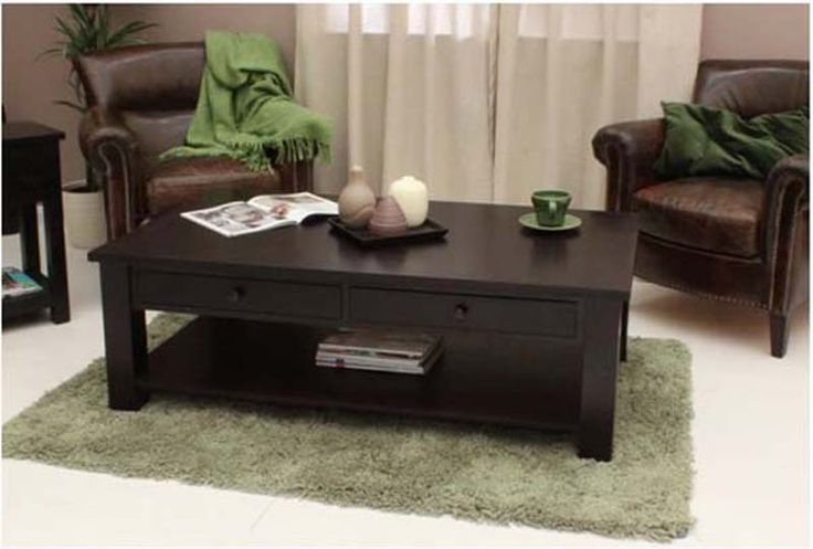 Dark Wood Coffee Table With Drawer : Shop Wayfair For All The Best ... in Elevate Your Living Room with a Dark Wood Coffee Table Featuring Drawers