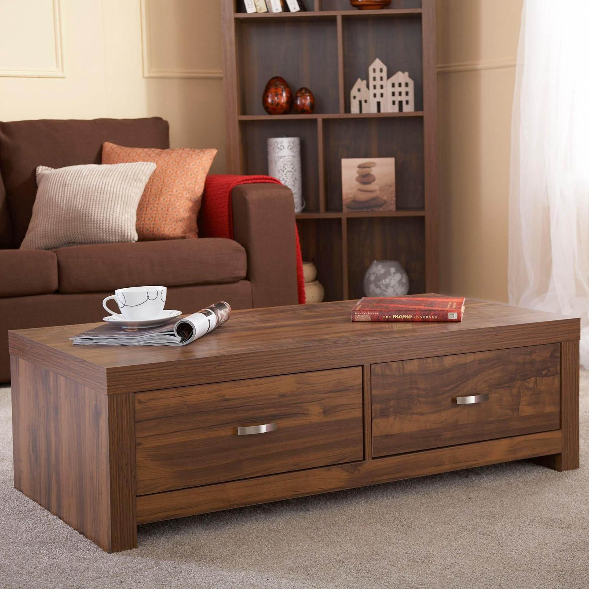 From Messy to Masterpiece Elevating Your Dark Wood Coffee Table's Functionality