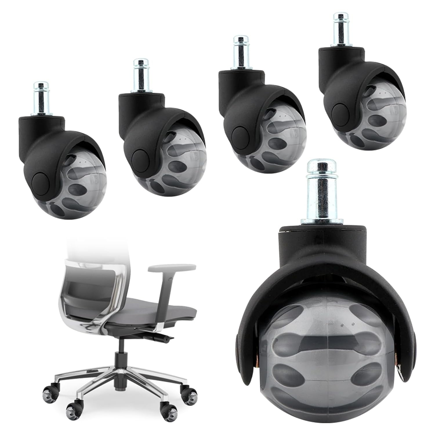 Smooth Moves How to Select Office Chair Wheels for Carpet