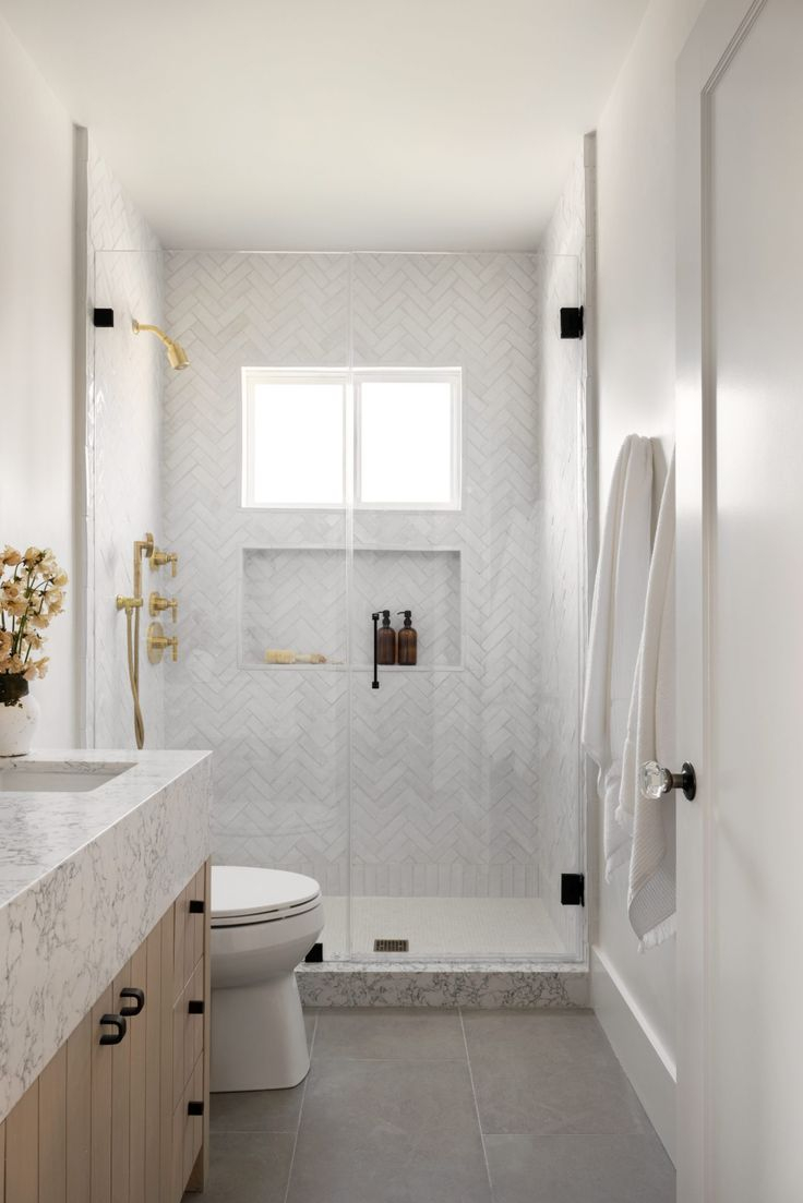 Design Ideas To Elevate Your Bathroom - Studio Mcgee | Bathroom ... with regard to Elevate Your Bathroom with Timeless Grey and Black Design Concepts
