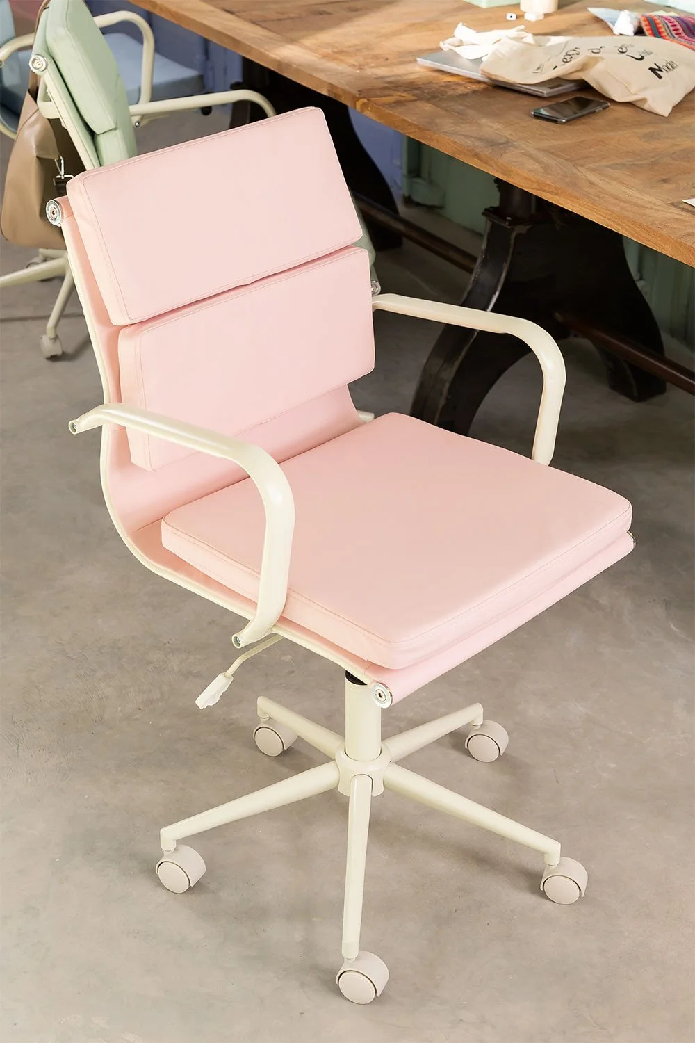 Designing Your Wfh Office Space | Kate Wiltshire Design in Beyond Aesthetics How Pink Office Chairs Can Boost Your Mood